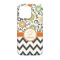 Swirls, Floral & Chevron iPhone 13 Case - Back