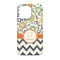 Swirls, Floral & Chevron iPhone 13 Pro Case - Back