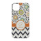 Swirls, Floral & Chevron iPhone 14 Pro Case - Back