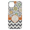 Swirls, Floral & Chevron iPhone 14 Pro Max Case - Back