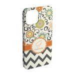 Swirls, Floral & Chevron iPhone Case - Plastic - iPhone 15 (Personalized)