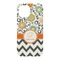 Swirls, Floral & Chevron iPhone 15 Case - Back