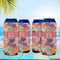 Mums Flower 16oz Can Sleeve - Set of 4 - LIFESTYLE