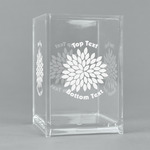 Mums Flower Acrylic Pen Holder (Personalized)