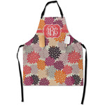 Mums Flower Apron With Pockets w/ Monogram