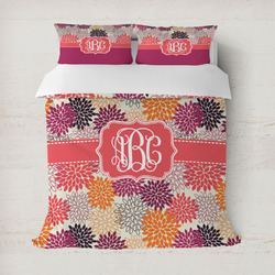 Mums Flower Duvet Cover (Personalized)