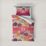 Mums Flower Duvet Cover Set - Twin (Personalized)