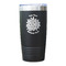 Mums Flower Black Polar Camel Tumbler - 20oz - Single Sided - Approval