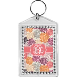 Mums Flower Bling Keychain (Personalized)