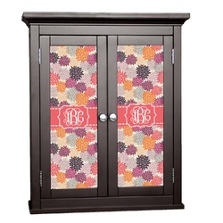 Mums Flower Cabinet Decal - XLarge (Personalized)