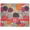 Mums Flower Dog Food Mat - Large without Bowls