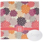 Mums Flower Washcloth (Personalized)