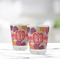 Mums Flower Glass Shot Glass - Standard - LIFESTYLE