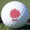 Mums Flower Golf Ball - Non-Branded - Front