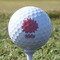 Mums Flower Golf Ball - Non-Branded - Tee