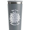 Mums Flower Grey RTIC Everyday Tumbler - 28 oz. - Close Up