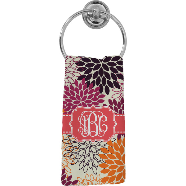 Custom Mums Flower Hand Towel - Full Print (Personalized)