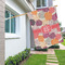 Mums Flower House Flags - Single Sided - LIFESTYLE