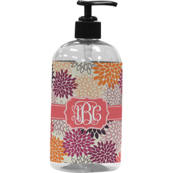 Mums Flower Plastic Soap / Lotion Dispenser (Personalized)