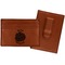 Mums Flower Leatherette Wallet with Money Clip (Personalized)