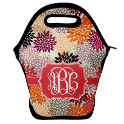 Mums Flower Lunch Bag w/ Monogram