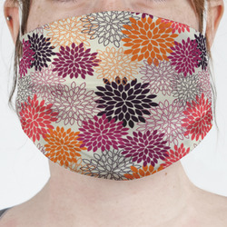 Mums Flower Face Mask Cover