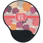 Mums Flower Mouse Pad with Wrist Support