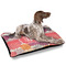 Mums Flower Outdoor Dog Beds - Large - IN CONTEXT