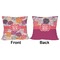 Mums Flower Outdoor Pillow - 20x20