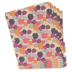 Mums Flower Binder Tab Divider Set (Personalized)