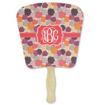 Mums Flower Paper Fan (Personalized)