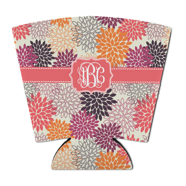 Custom Mums Flower Party Cup Sleeve - with Bottom (Personalized)