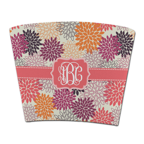 Custom Mums Flower Party Cup Sleeve - without bottom (Personalized)