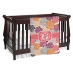 Mums Flower Baby Blanket (Double Sided) (Personalized)