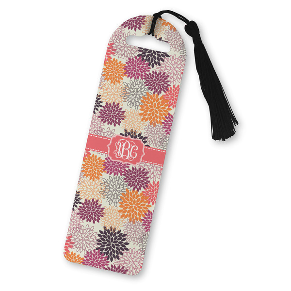 Custom Mums Flower Plastic Bookmark (Personalized)