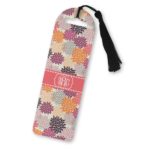 Custom Mums Flower Plastic Bookmark (Personalized)