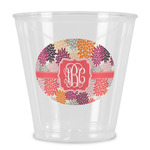 Mums Flower Plastic Shot Glass (Personalized)