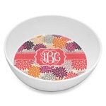 Mums Flower Melamine Bowl - 8 oz (Personalized)