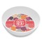 Mums Flower Melamine Bowl - Side and center