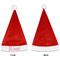 Mums Flower Santa Hats - Front and Back (Single Print) APPROVAL