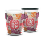 Mums Flower Ceramic Shot Glass - 1.5 oz (Personalized)