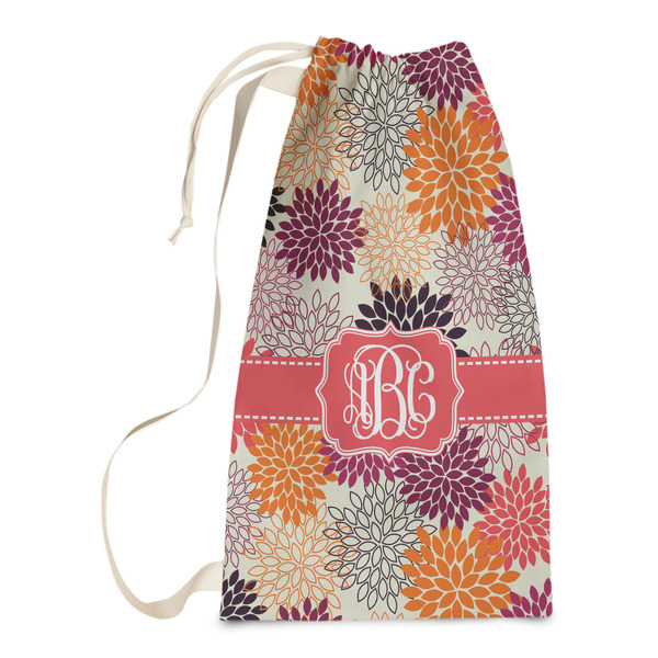 Custom Mums Flower Laundry Bags - Small (Personalized)