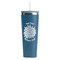 Mums Flower Steel Blue RTIC Everyday Tumbler - 28 oz. - Front