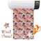 Mums Flower Vinyl Fabric Sheet