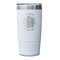 Mums Flower White Polar Camel Tumbler - 20oz - Single Sided - Approval