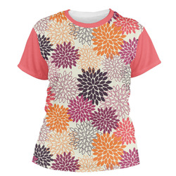 Mums Flower Women's Crew T-Shirt - X Small