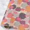 Mums Flower Wrapping Paper Roll - Matte - Large - Main