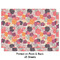 Mums Flower Wrapping Paper Sheet - Double Sided - Front