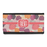 Mums Flower Leatherette Ladies Wallet (Personalized)