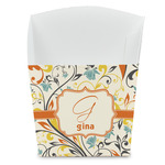 Swirly Floral French Fry Favor Boxes (Personalized)